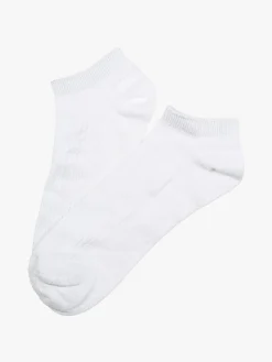 Enrico Coveri Calze sneakers da donna in cotone mercerizzato - bianco