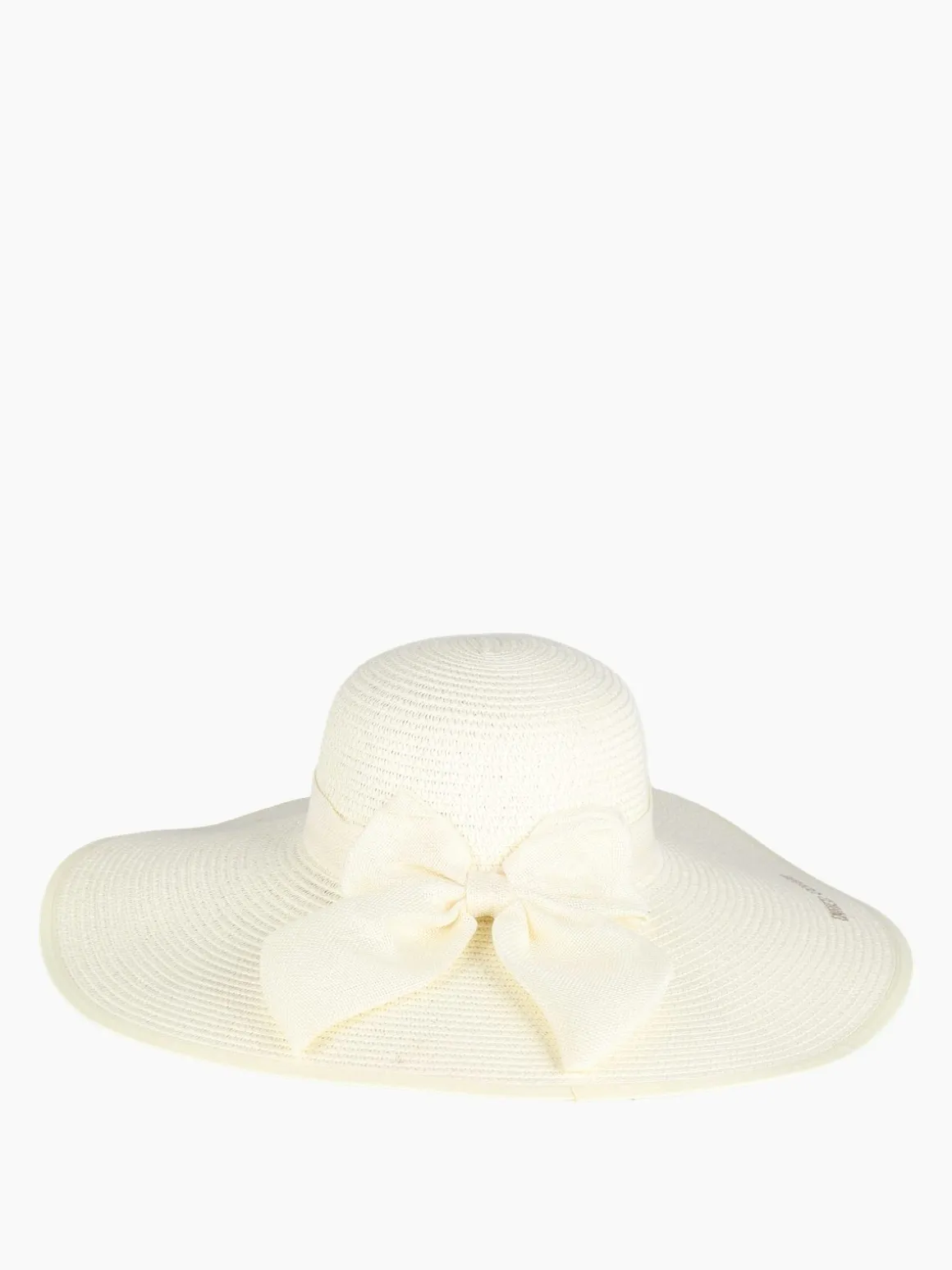 Enrico Coveri Cappello in paglia donna con fiocco