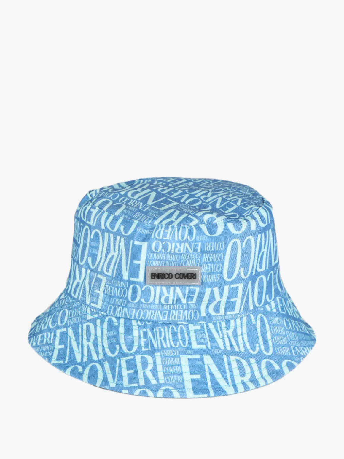 Enrico Coveri Cappello unisex da pescatore con scritte