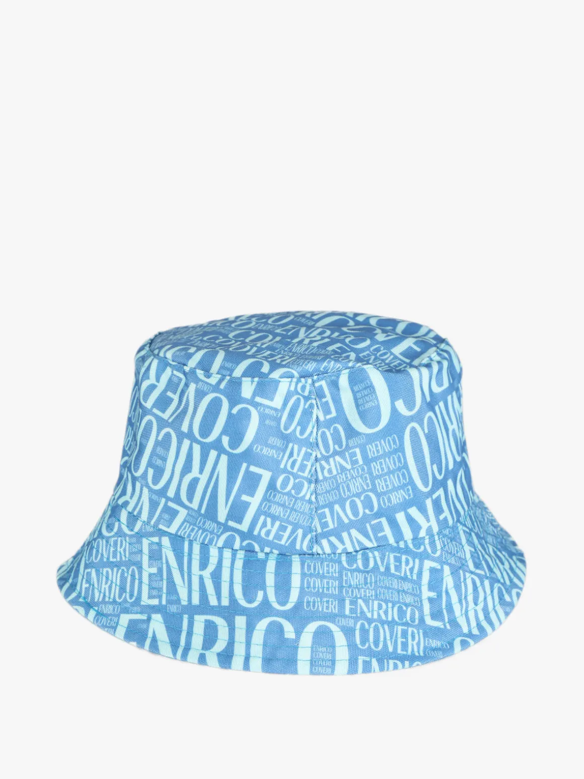 Enrico Coveri Cappello unisex da pescatore con scritte