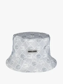 Enrico Coveri Cappello unisex da pescatore con logo