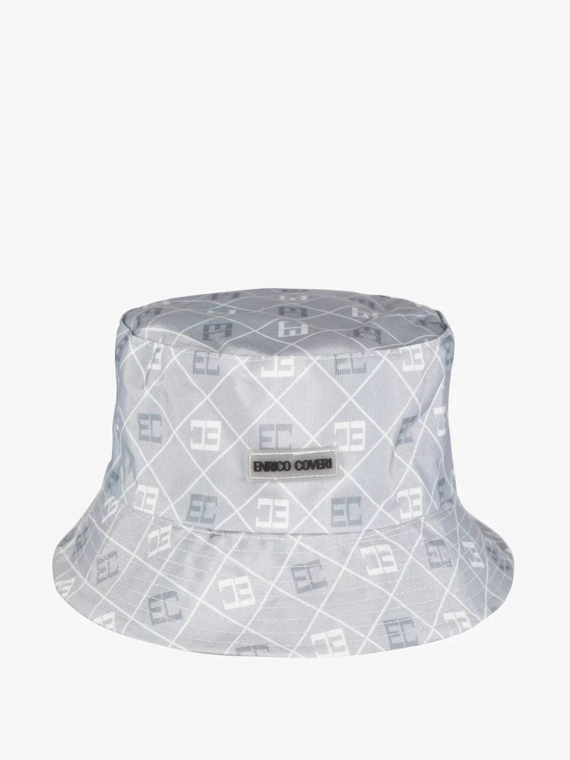 Enrico Coveri Cappello unisex da pescatore con logo