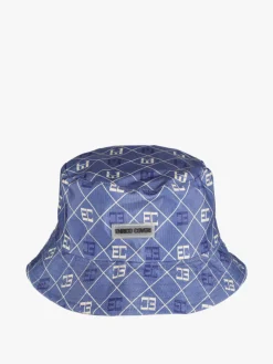 Enrico Coveri Cappello unisex da pescatore con logo