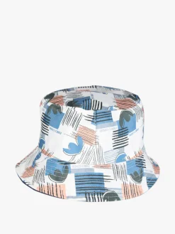 Enrico Coveri Cappello unisex da pescatore con stampe