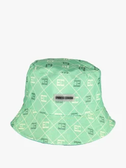 Enrico Coveri Cappello unisex da pescatore con logo