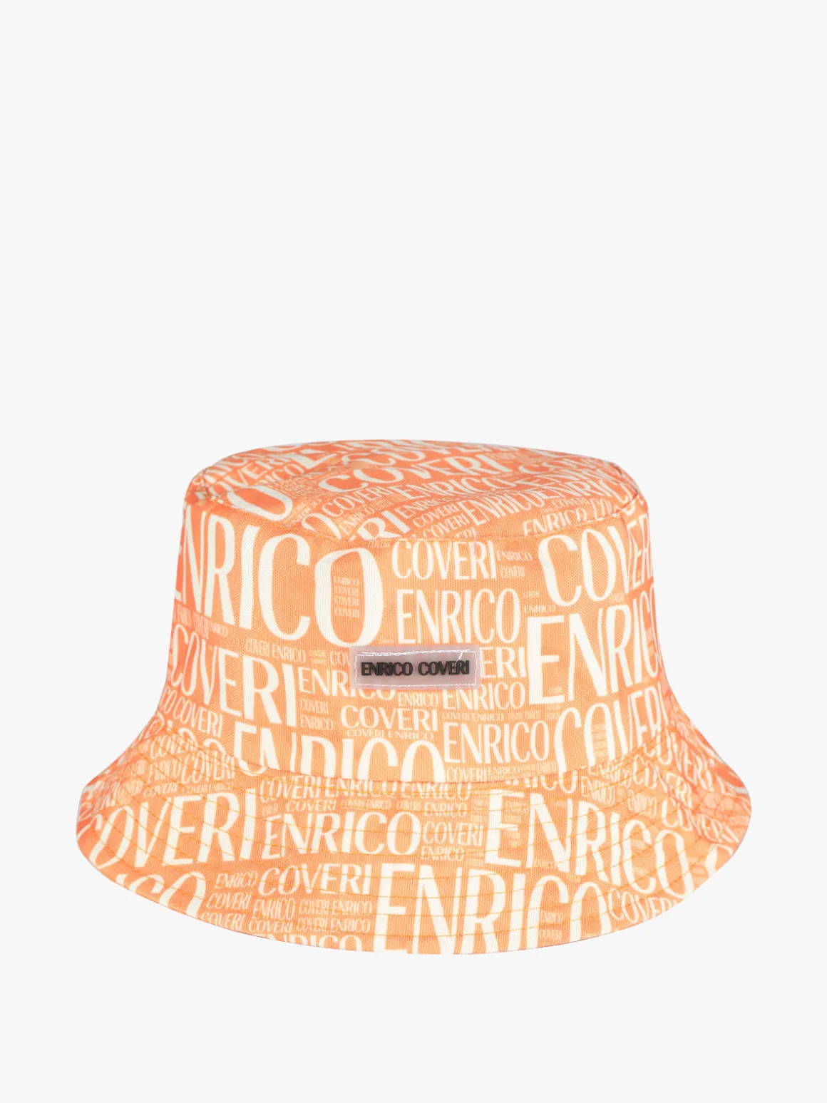 Enrico Coveri Cappello unisex da pescatore con scritte