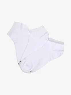 Enrico Coveri Confezione da 3 paia di calze midi in maglia traspirante - bianco