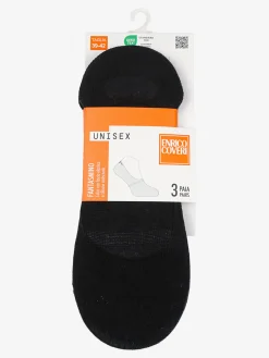 Enrico Coveri Confezione da 3 paia di calze unisex - bianco