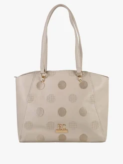 Enrico Coveri Contemporary Borsa a spalla da donna in ecopelle - cipria