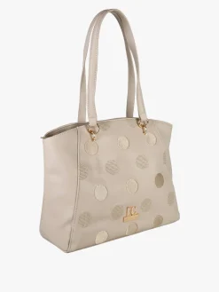 Enrico Coveri Contemporary Borsa a spalla da donna in ecopelle - cipria