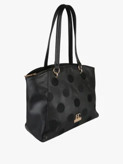 Enrico Coveri Contemporary Borsa donna trapuntata con ciondoli - panna