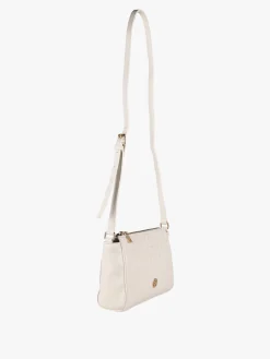 Enrico Coveri Contemporary Borsa mini a tracolla trapuntata - panna