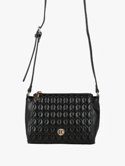 Enrico Coveri Contemporary Borsa mini a tracolla trapuntata - nero