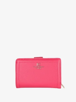 Enrico Coveri Contemporary Portafoglio donna mini in ecopelle - fucsia