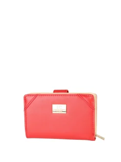Enrico Coveri Contemporary Portafoglio donna mini in ecopelle - rosso