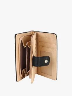 Enrico Coveri Contemporary Portafoglio donna mini in ecopelle - nero