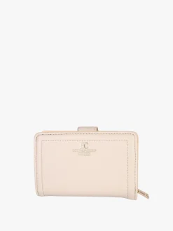 Enrico Coveri Contemporary Portafoglio donna mini in ecopelle - sabbia