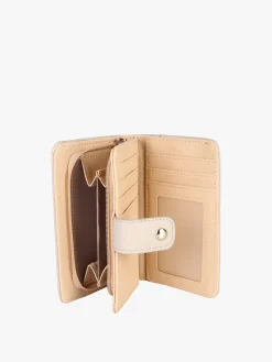 Enrico Coveri Contemporary Portafoglio donna mini in ecopelle - sabbia