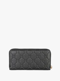 Enrico Coveri Contemporary Portafoglio donna in ecopelle con zip - nero