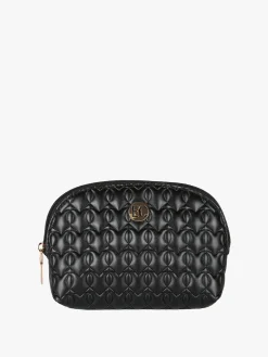 Enrico Coveri Contemporary Pochette donna in ecopelle con zip - nero