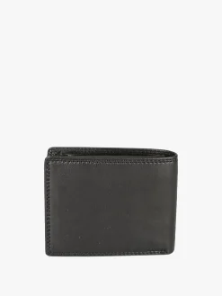 Enrico Coveri Contemporary Portafoglio in pelle mini da uomo - nero