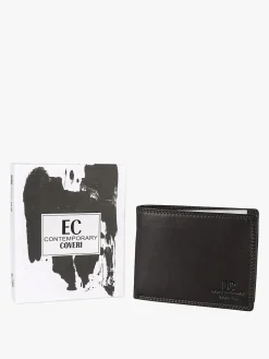 Enrico Coveri Contemporary Portafoglio in pelle da uomo - moro