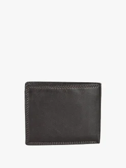 Enrico Coveri Contemporary Portafoglio in pelle mini da uomo - moro