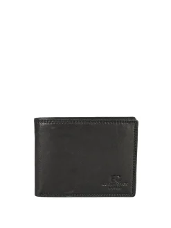 Enrico Coveri Contemporary Portafoglio in pelle da uomo - nero