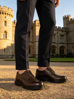 Enrico Coveri Scarpe classiche stringate da uomo - caffè