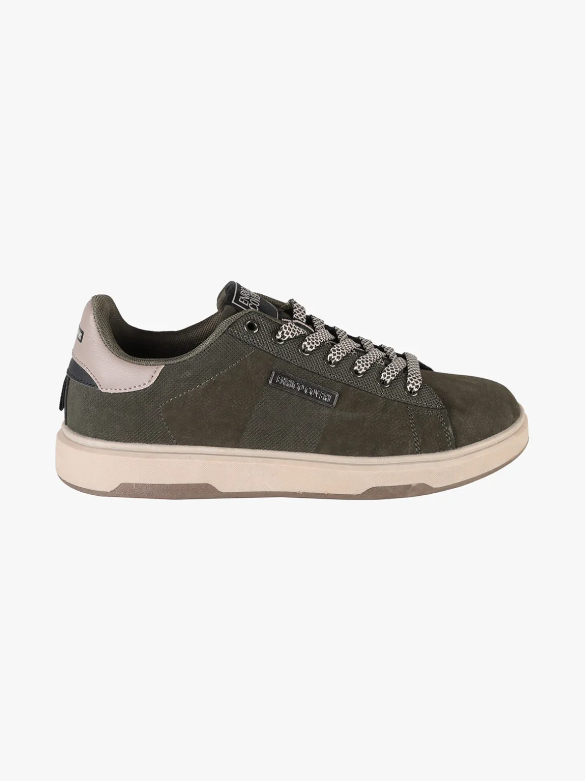 Enrico Coveri Sneakers basse da uomo effetto nabuck