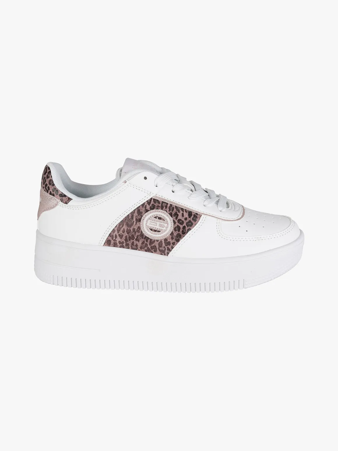 Enrico Coveri Sneakers donna animalier con platform