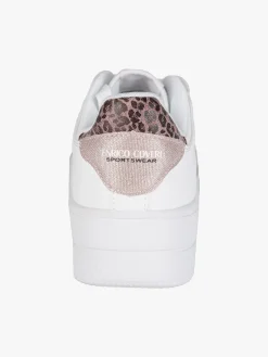 Enrico Coveri Sneakers donna animalier con platform