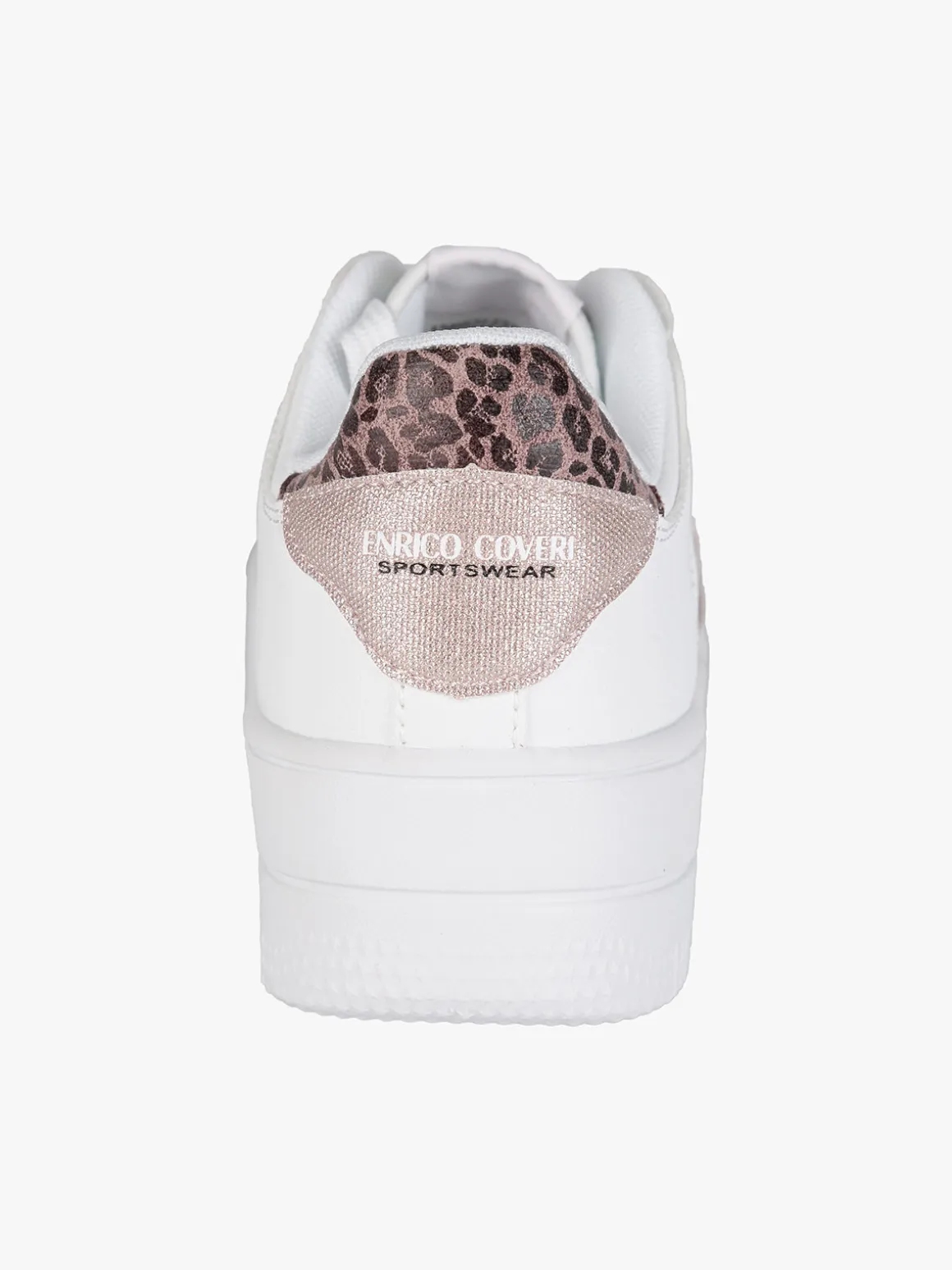 Enrico Coveri Sneakers donna animalier con platform