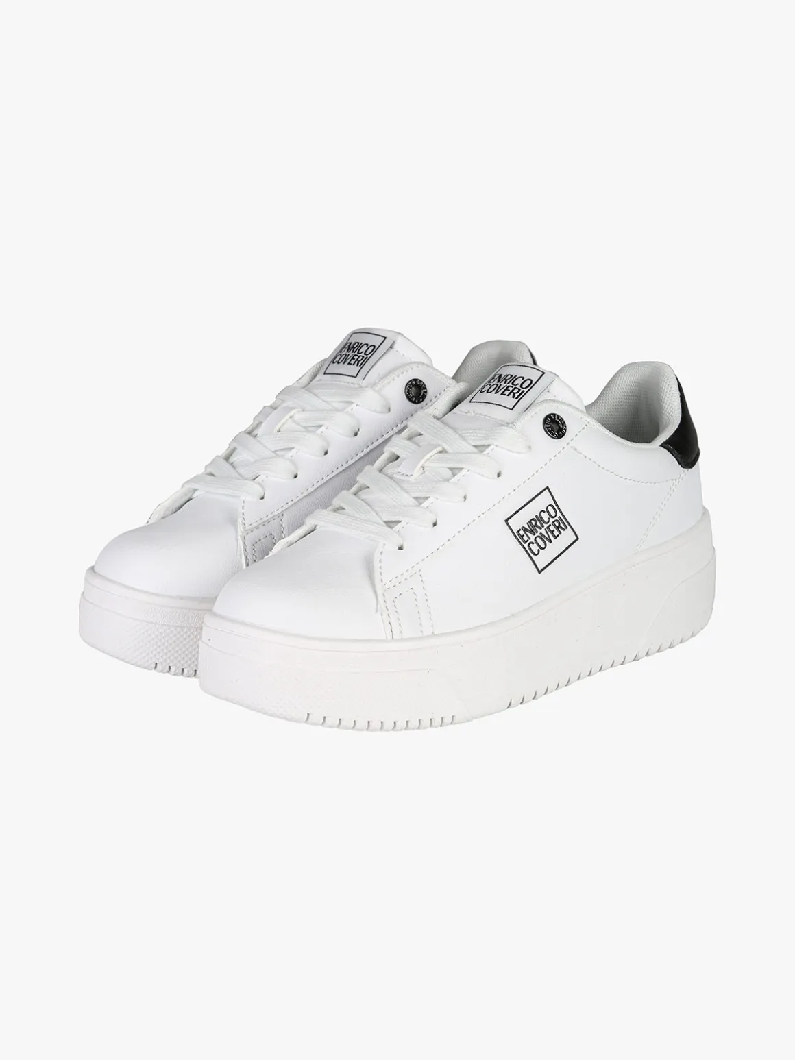 Enrico Coveri Sneakers stringate da donna con platform