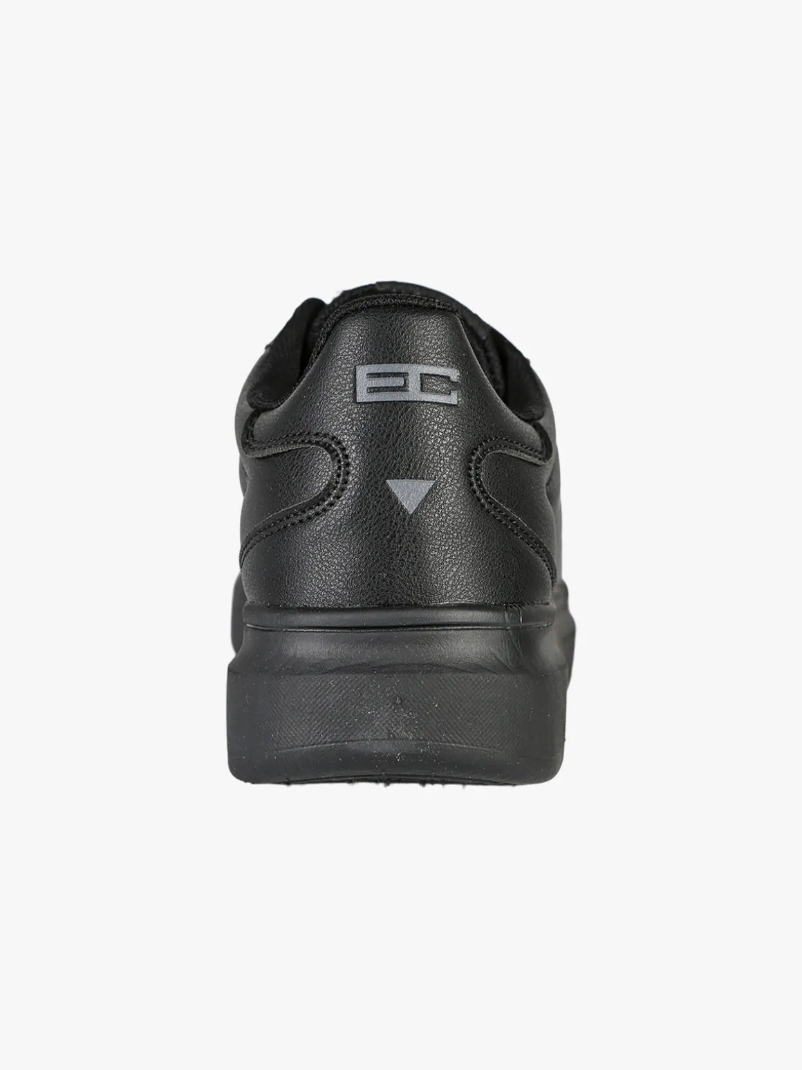 Enrico Coveri Sneakers stringate da uomo con suola alta - nero