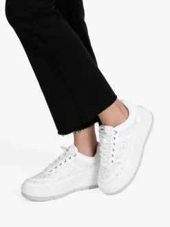 Enrico Coveri Sportswear Sneakers donna con platform e strass