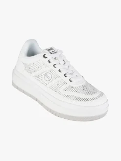 Enrico Coveri Sportswear Sneakers donna con platform e strass