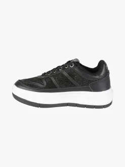 Enrico Coveri Sportswear Sneakers donna con platform e strass