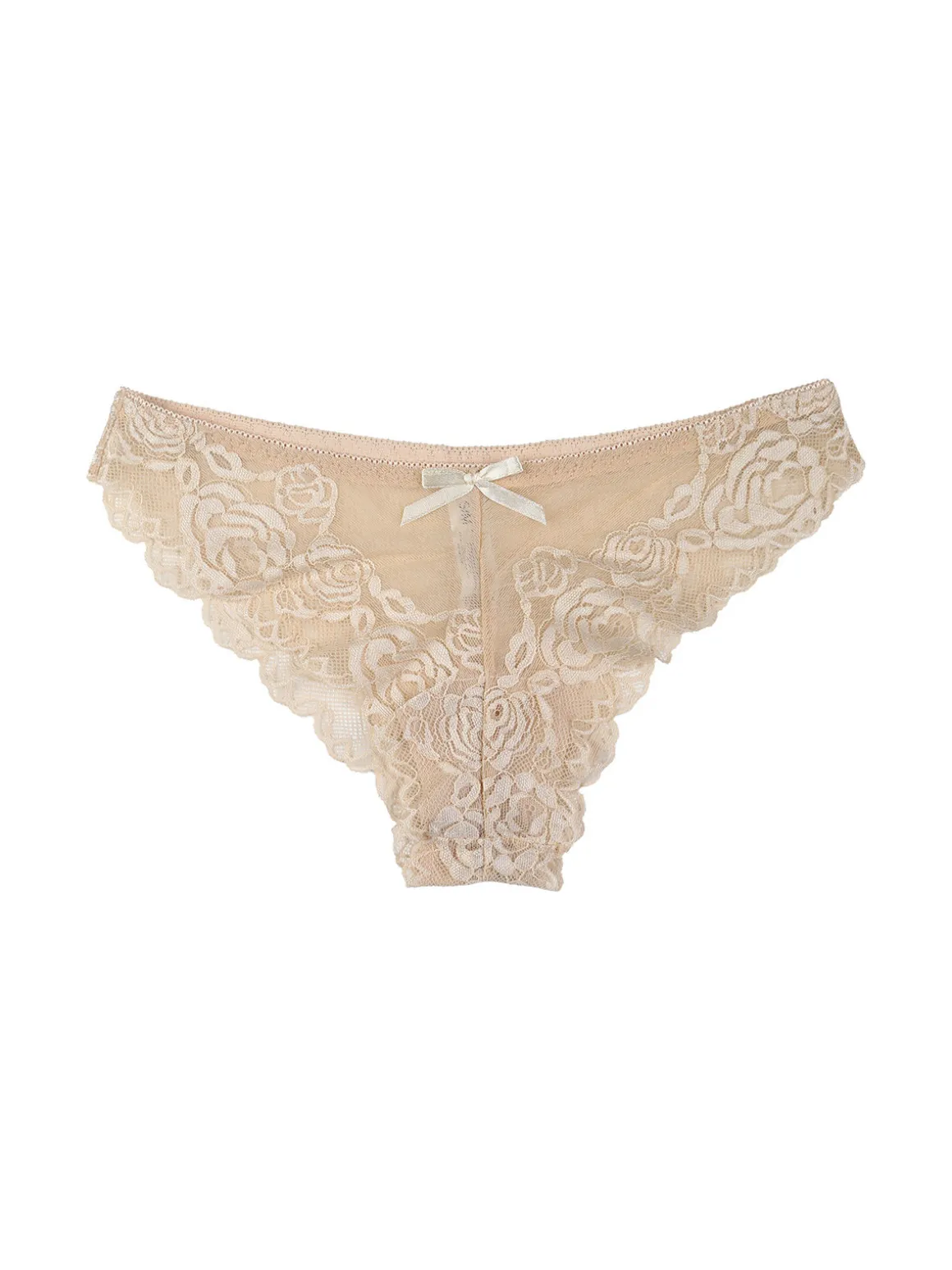 Essenziale Milano Brasiliana da donna in pizzo - beige