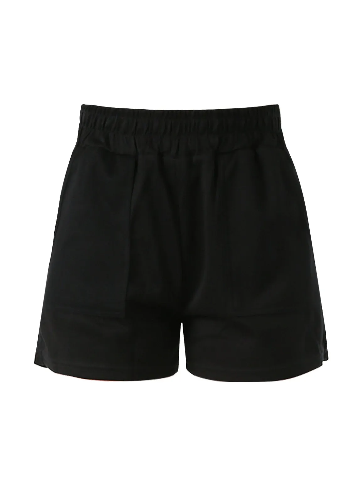 Essenziale Milano Shorts donna con elastico in vita - nero