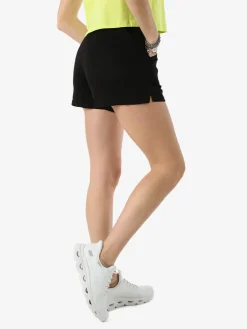 Essenziale Milano Shorts donna con elastico in vita - nero