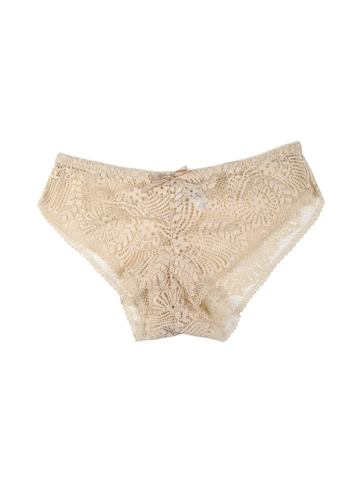 Essenziale Milano Slip da donna in pizzo - beige
