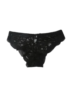 Essenziale Milano Slip da donna in pizzo - nero