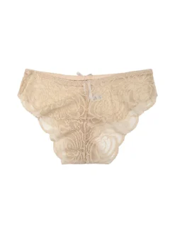 Essenziale Milano Slip donna in pizzo - beige