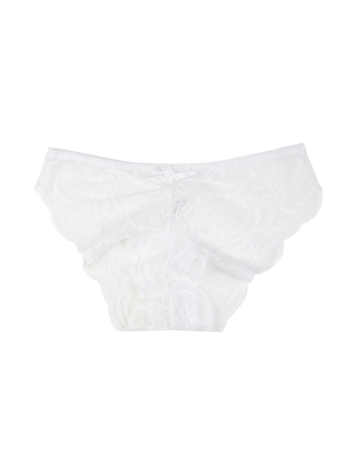 Essenziale Milano Slip donna in pizzo - bianco