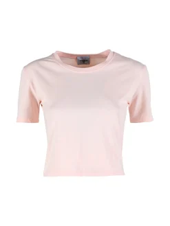 Essenziale Milano T-shirt crop da donna in cotone