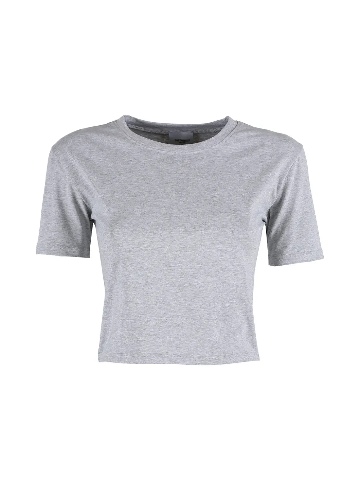 Essenziale Milano T-shirt crop da donna in cotone