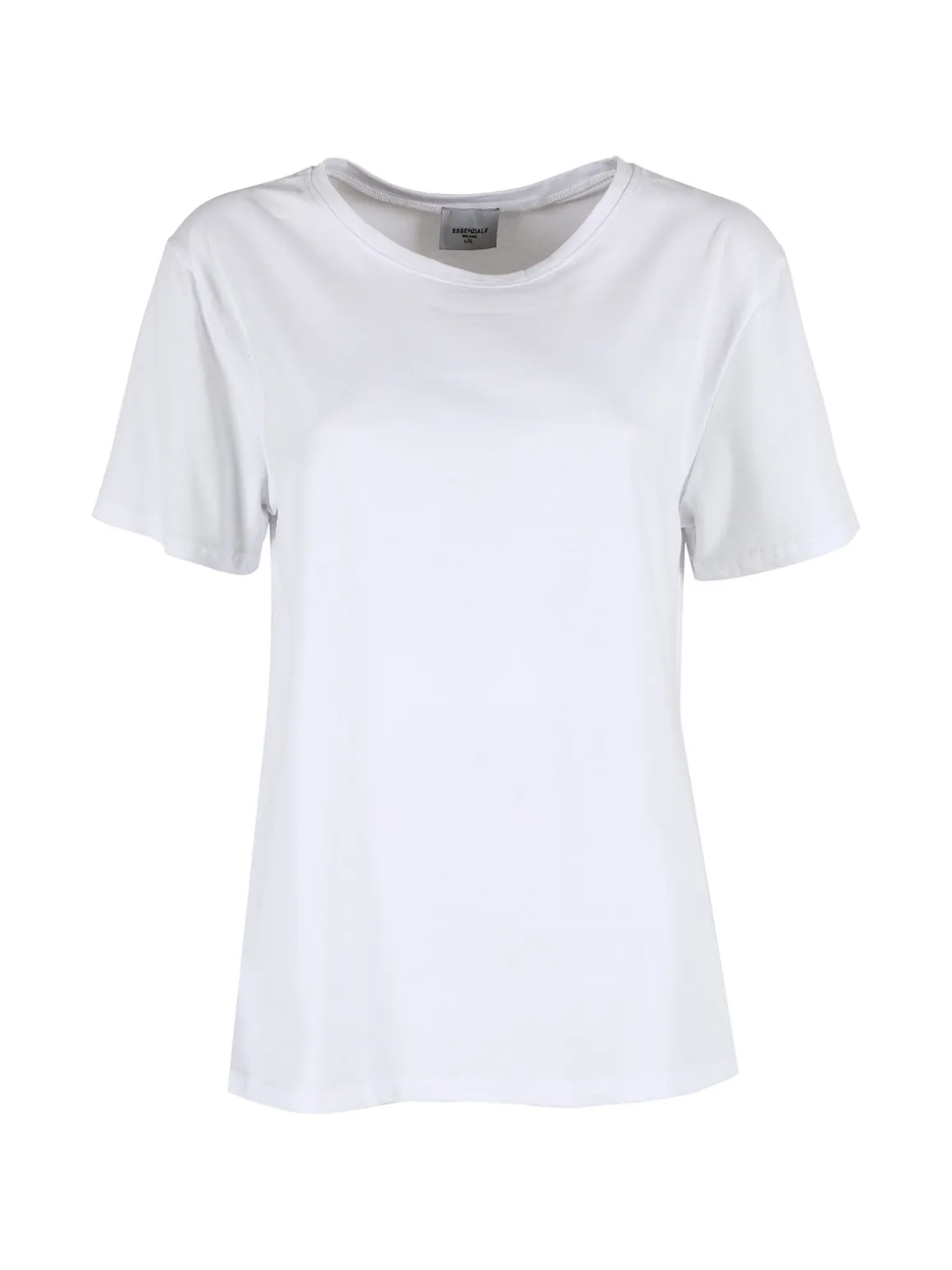 Essenziale Milano T-shirt donna girocollo in cotone taglie grandi