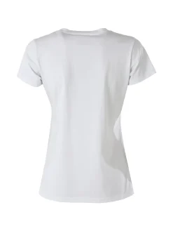 Essenziale Milano T-shirt girocollo da donna in cotone - bianco