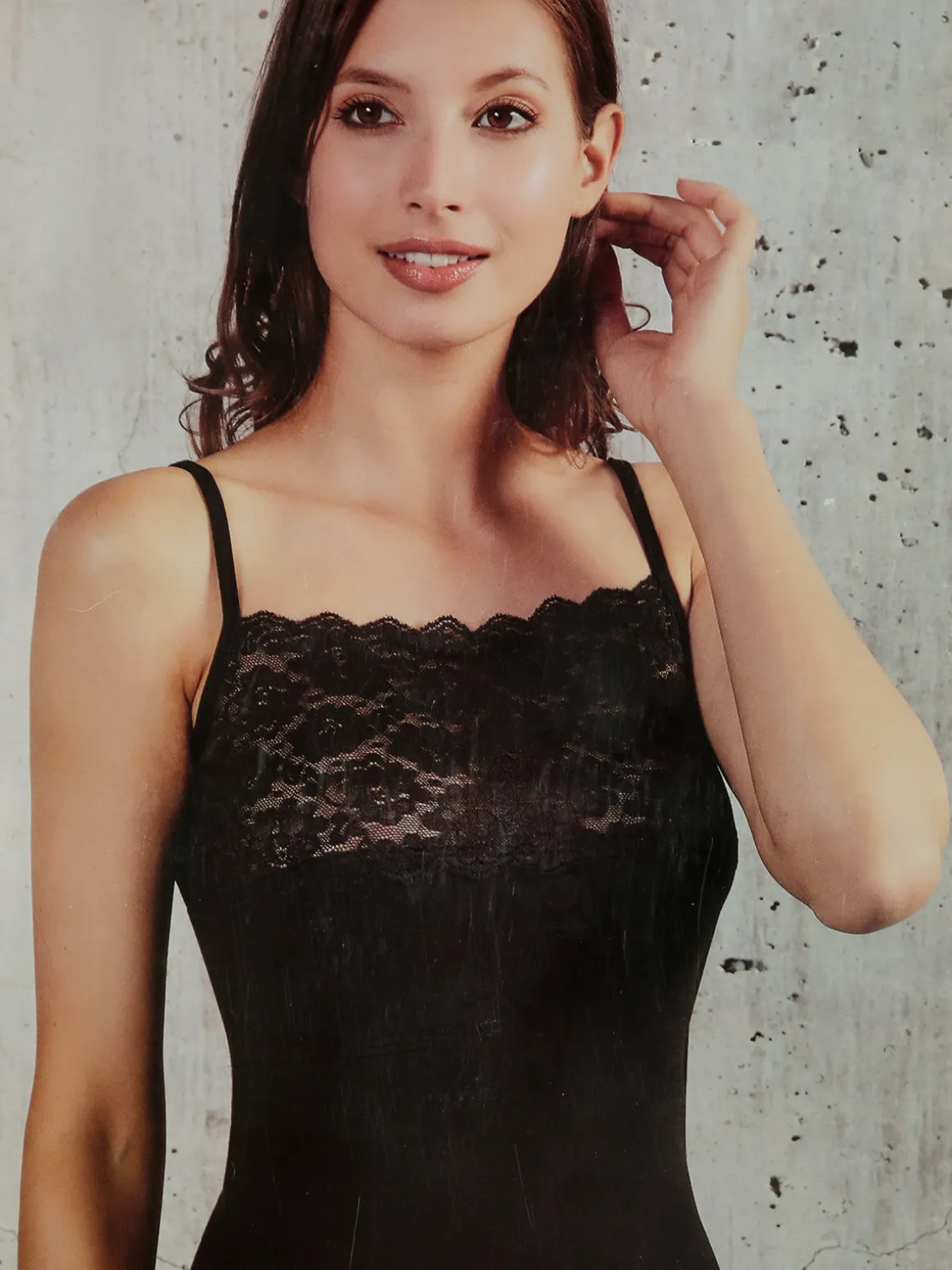 Esse Speroni Canotta donna con pizzo